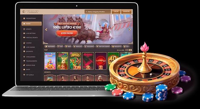Vicibet Casino Desktop